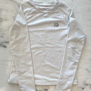 Boys White Prodoh Rashguard